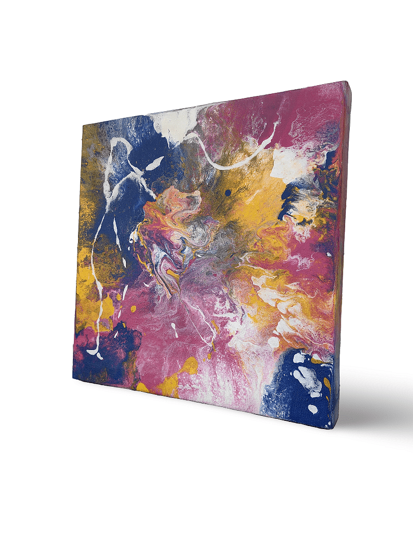 Colorful Euphoria - ръчно рисувана картина от Артист