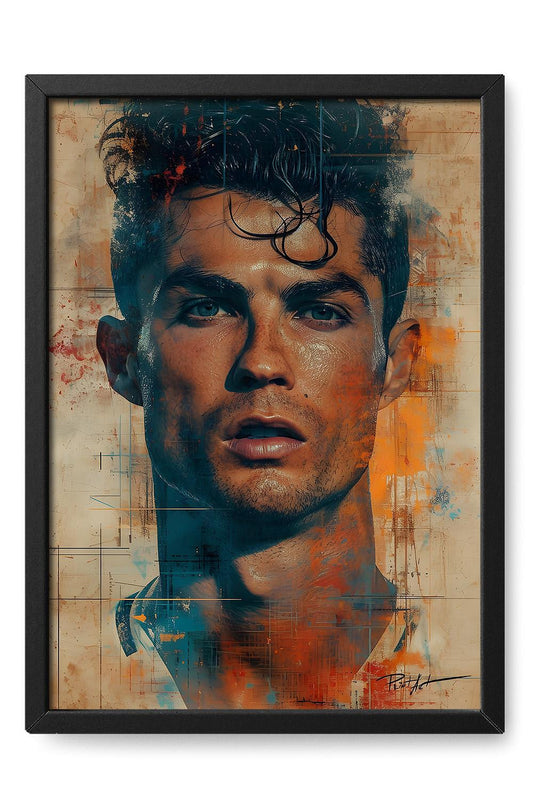 Abstract Cristiano Ronaldo