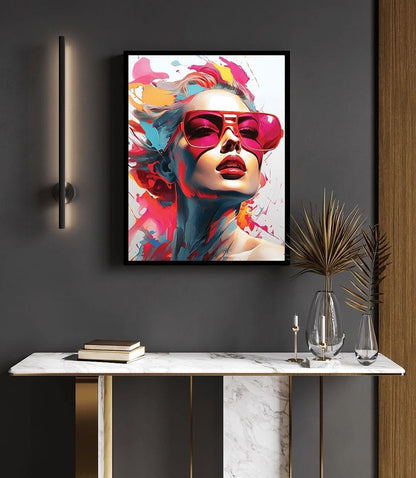 Abstract Portrait of Woman