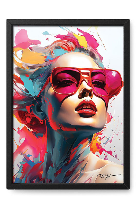 Abstract Portrait of Woman