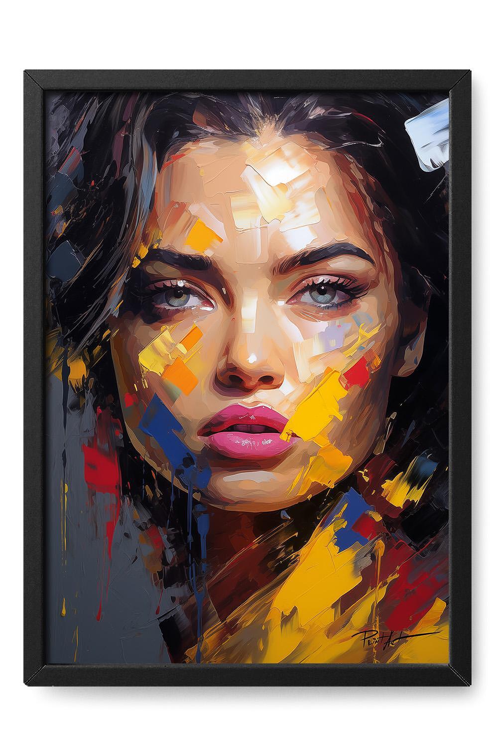 Face portrait – Print-artbg