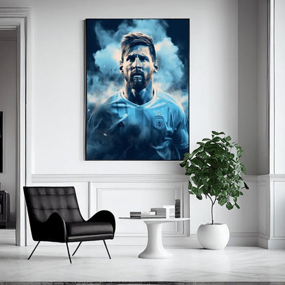 Lionel Messi Portrait art