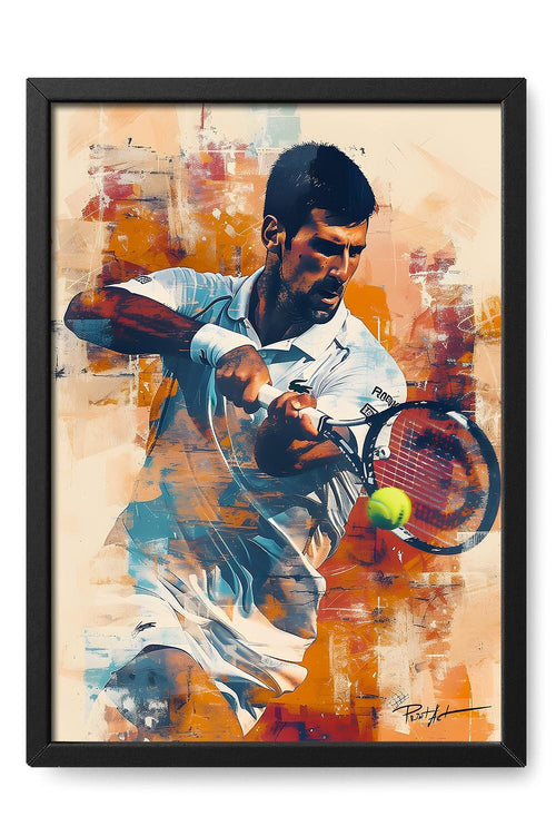 Novak Djokovic Art