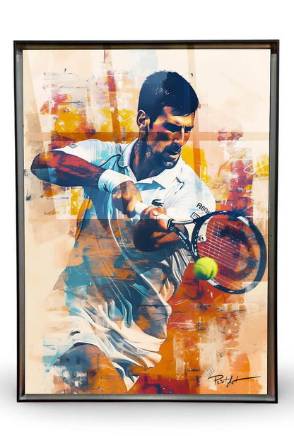 Novak Djokovic Art