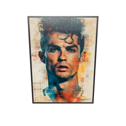 Abstract Cristiano Ronaldo
