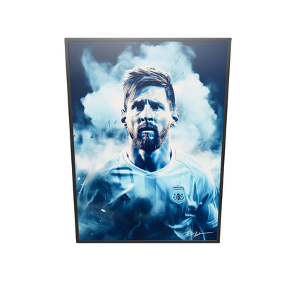 Lionel Messi Portrait art